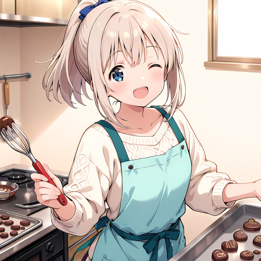 チョコレートを作ったよ