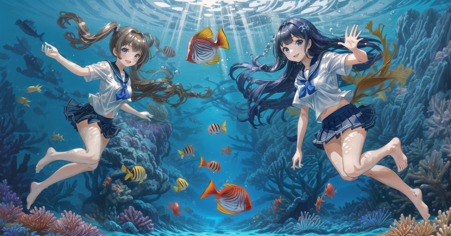 熱帯魚の少女