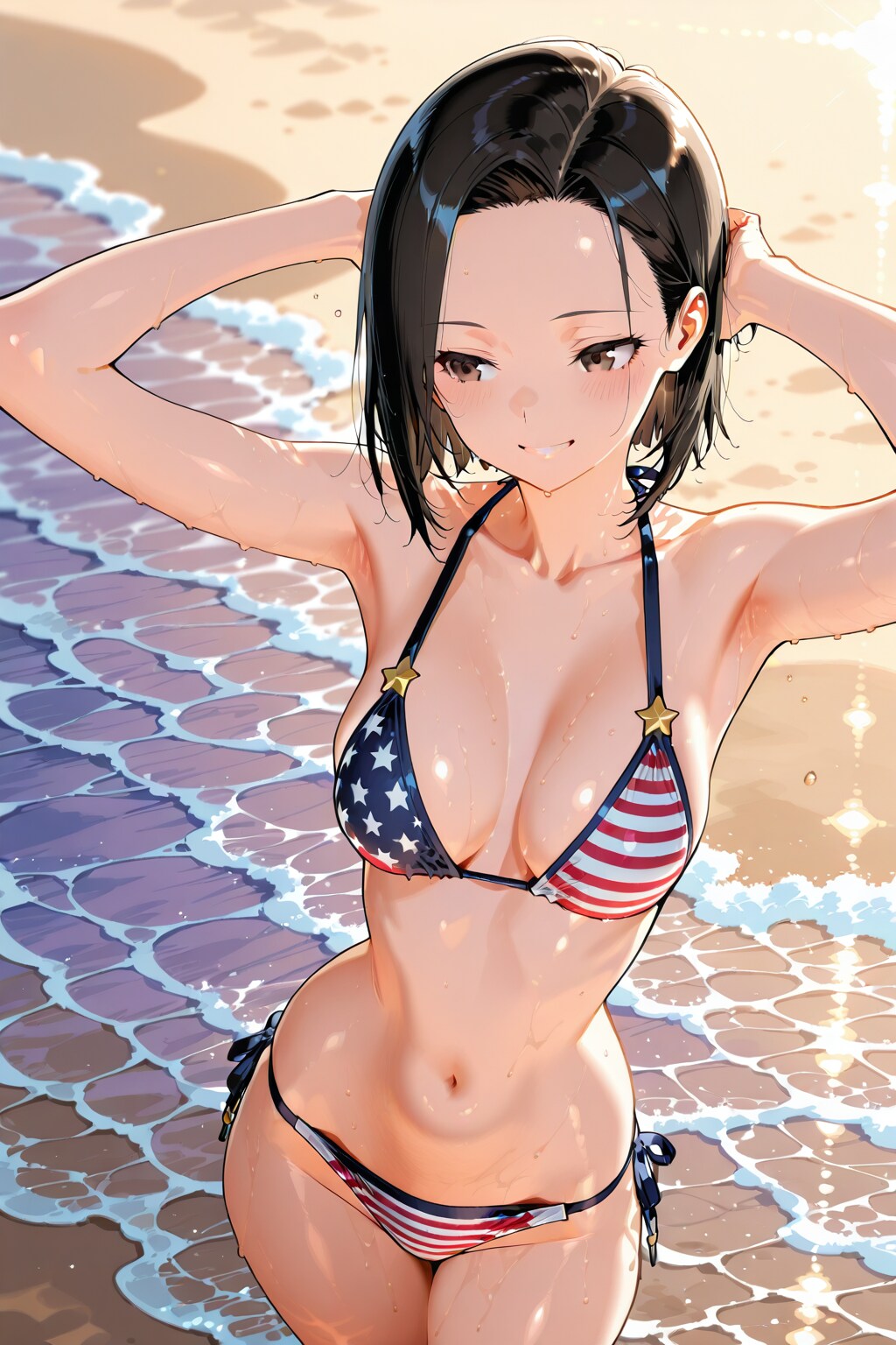 水着美少女