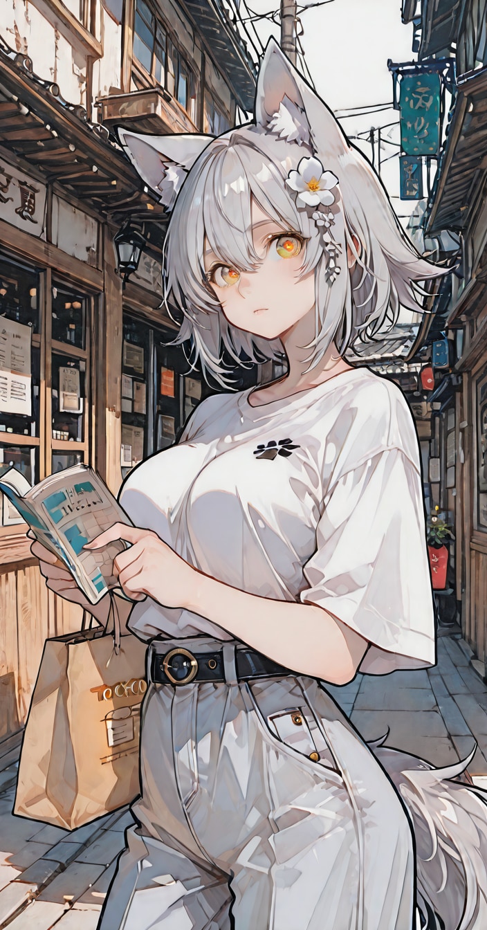 けもみみ娘 | の人気AIイラスト・グラビア