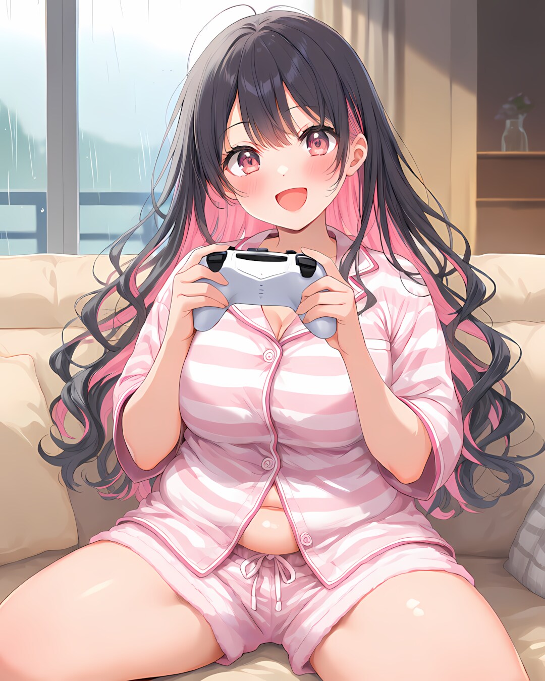 台風の日はおうちでゲーム大会🎮