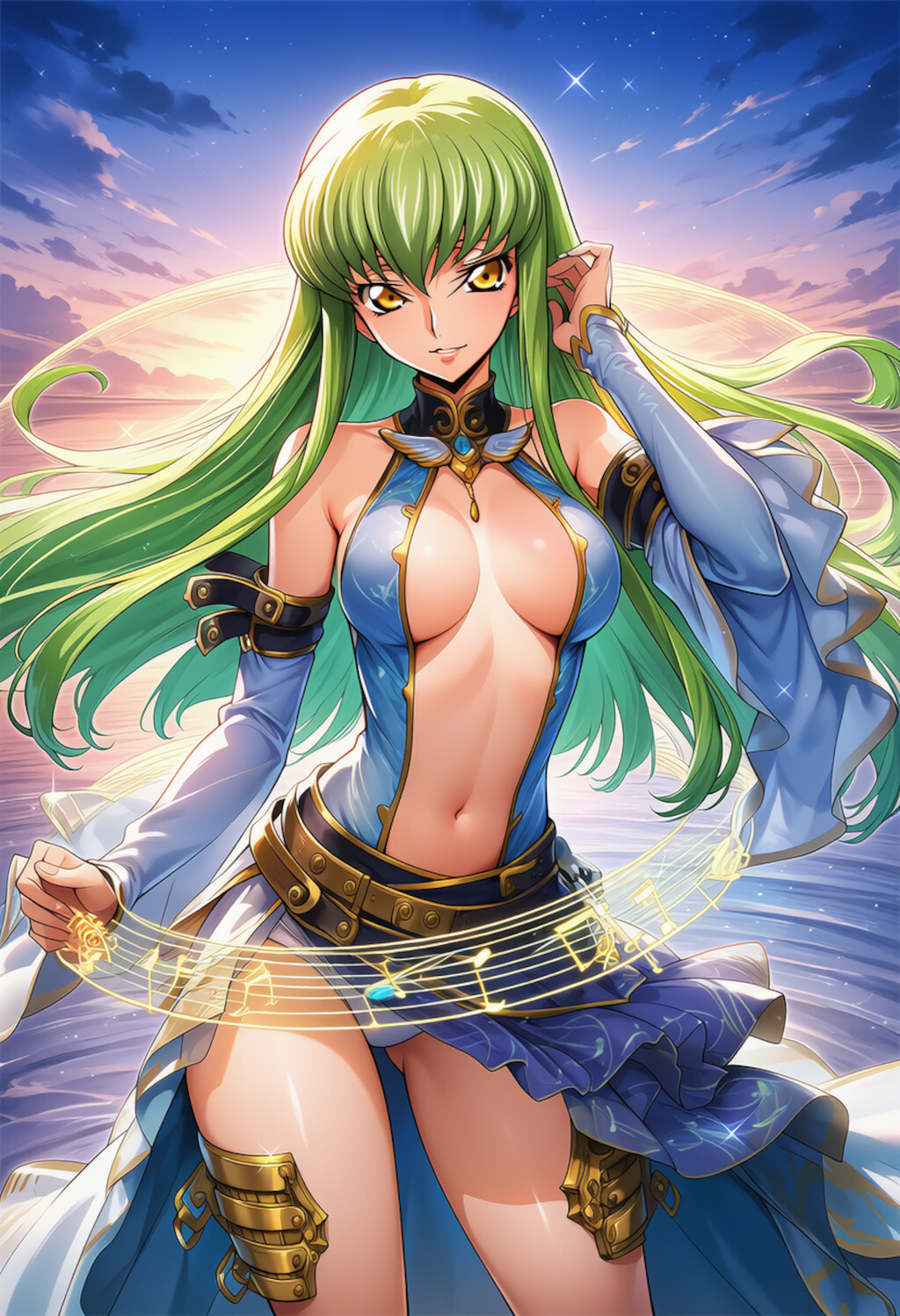 音律結界詠唱者 — Harmonic Barrier Chanter