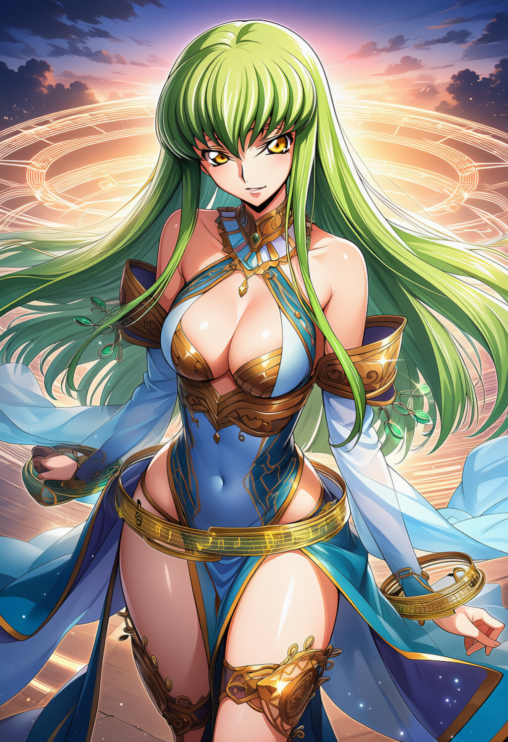 音律結界詠唱者 — Harmonic Barrier Chanter