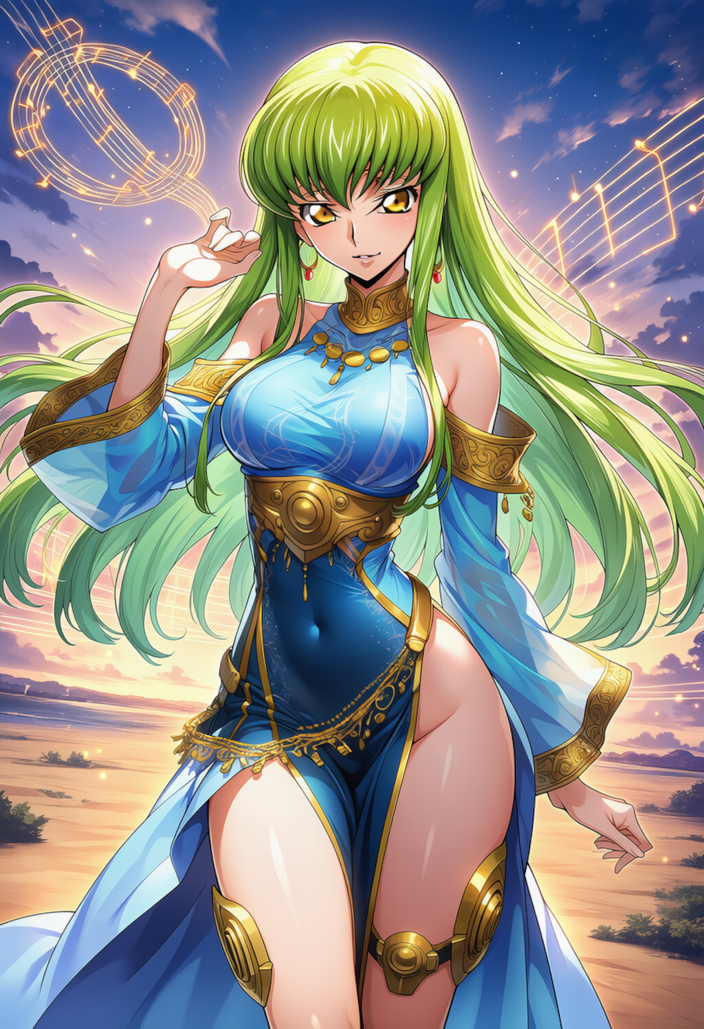 音律結界詠唱者 — Harmonic Barrier Chanter