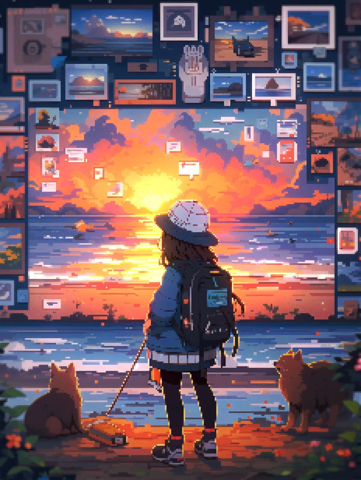 思い出たちの海