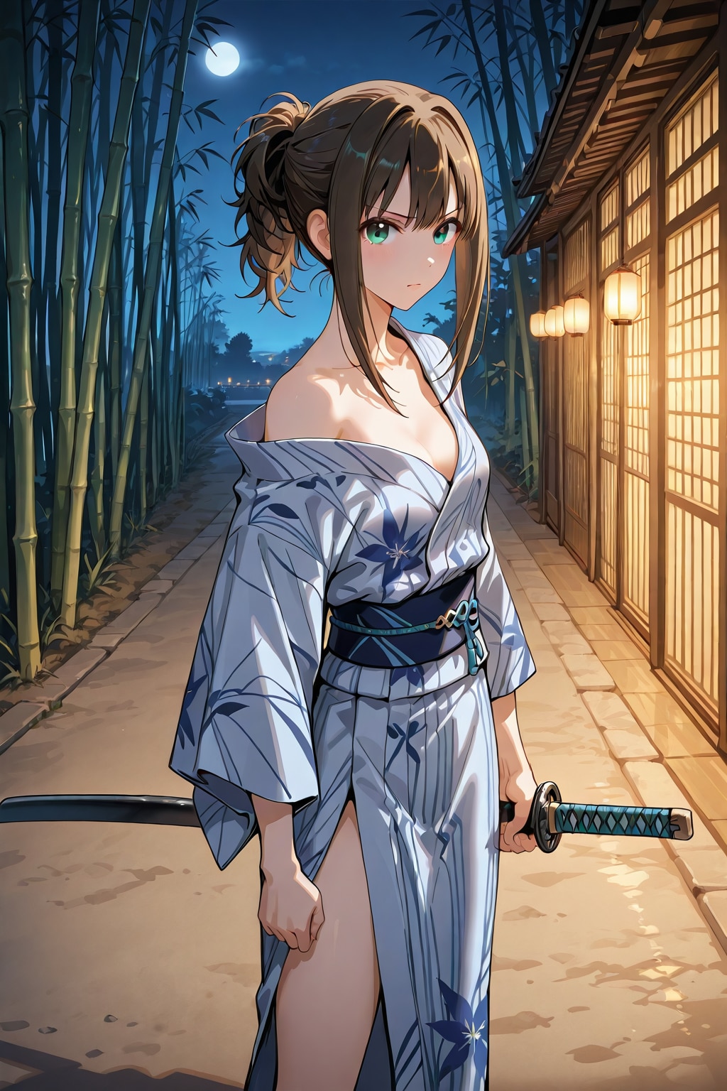 怒れる青侍
