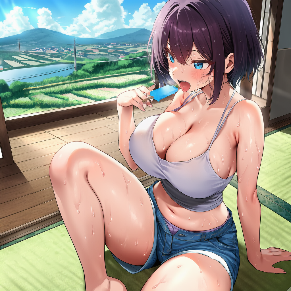 田舎の夏　暑すぎ