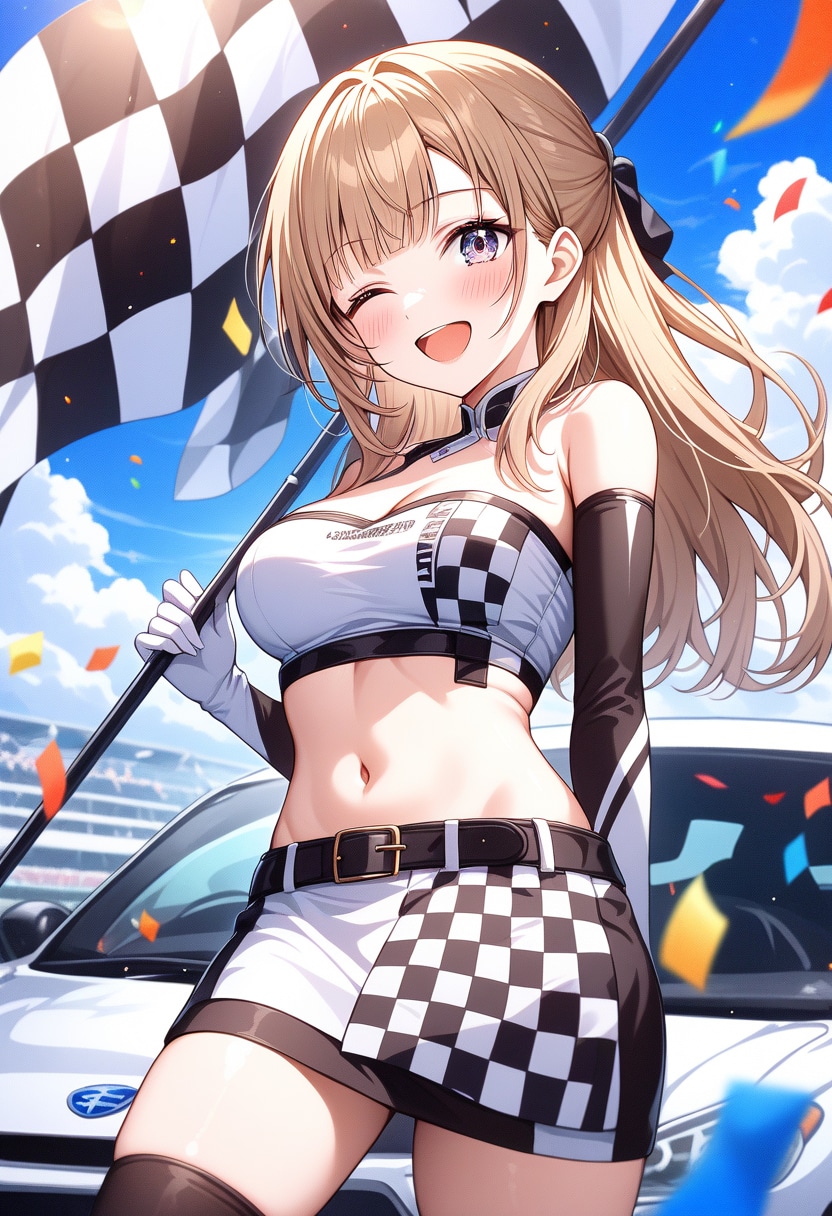 Days AI「レースクイーンの美少女　その６」