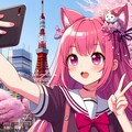 東京観光＆自撮り 2枚目