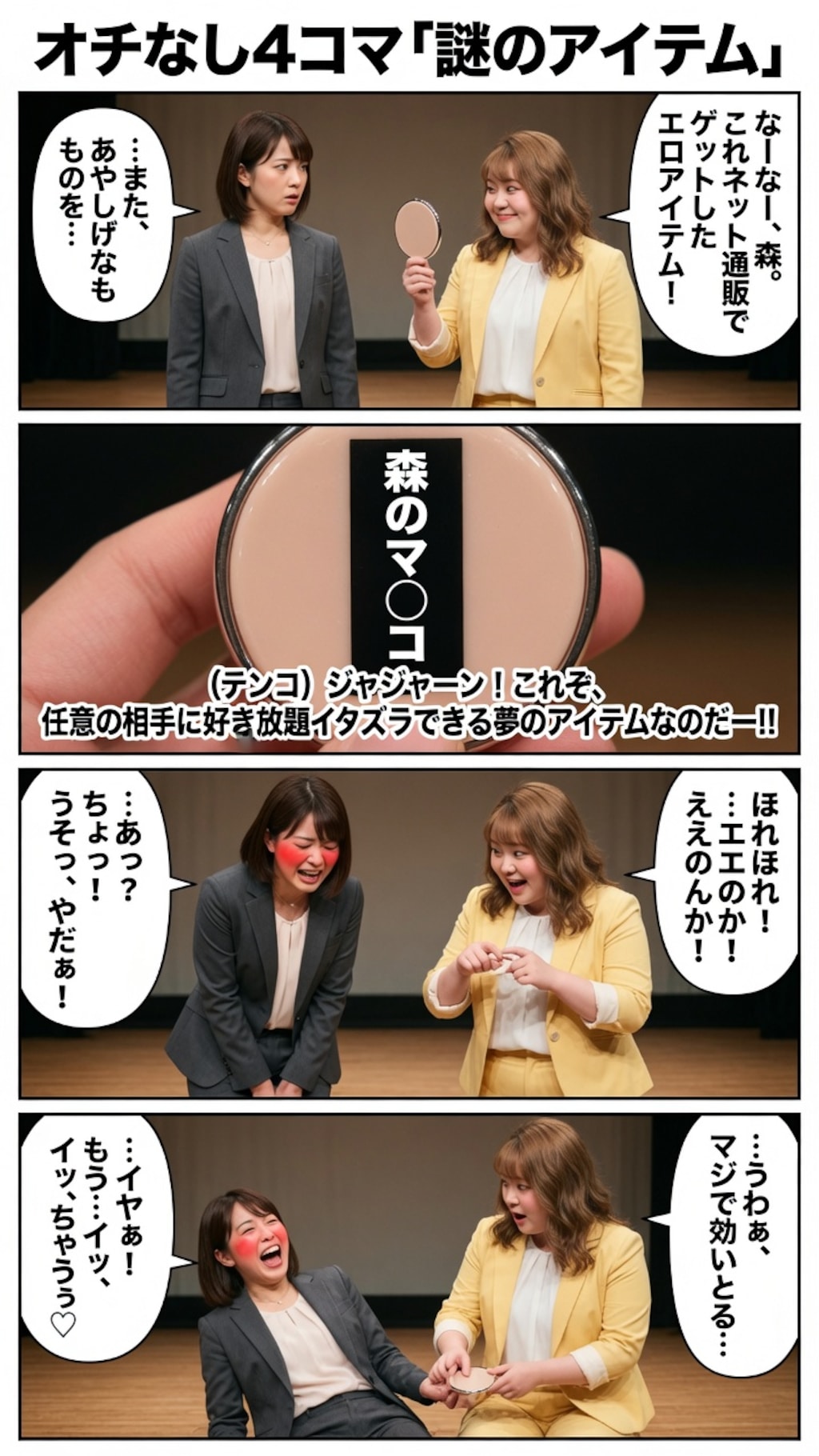 『オチなし4コマ「謎のアイテム」』