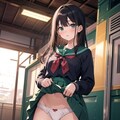 パンチラ娘 2枚目
