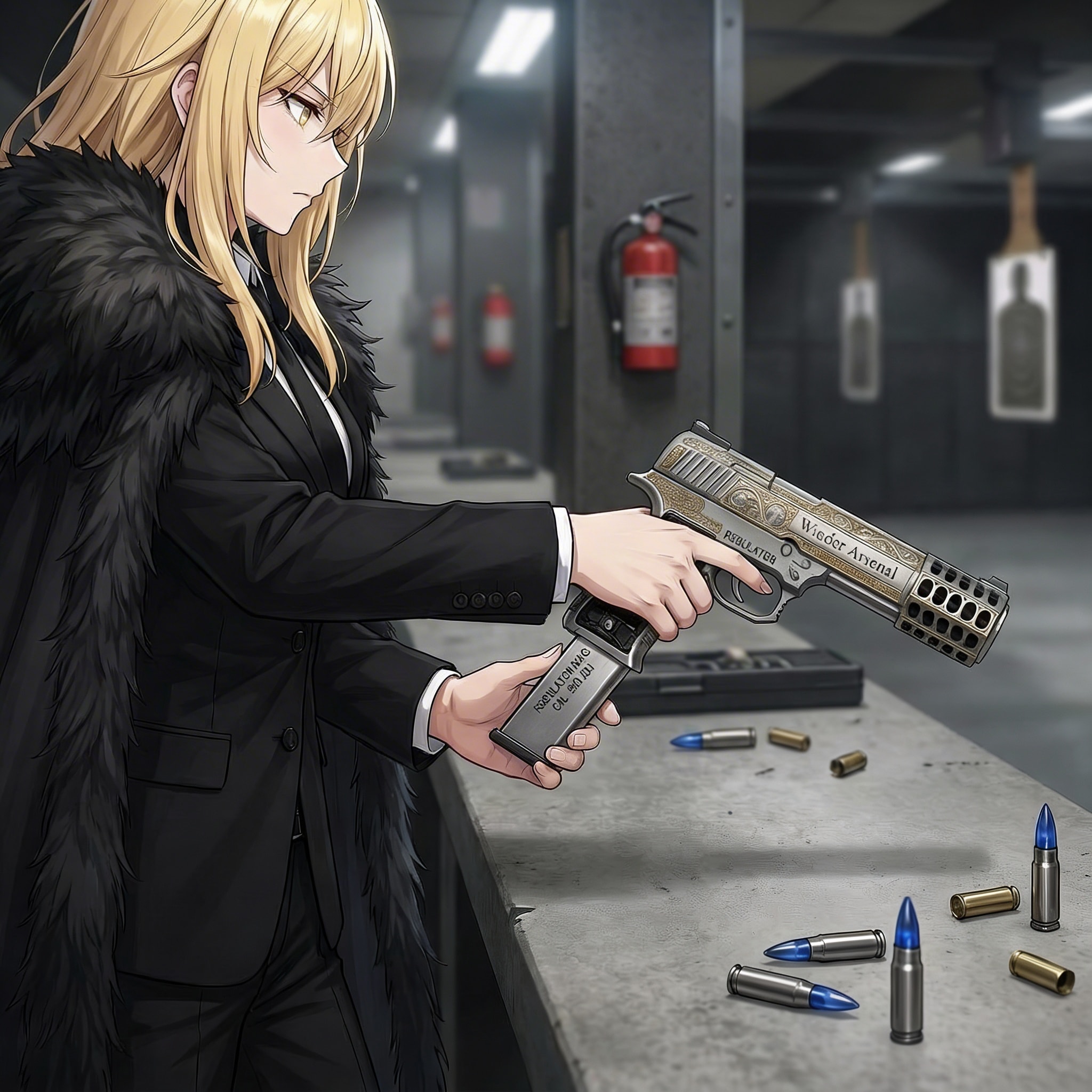 射撃場とエリザベス | の人気AIイラスト・グラビア