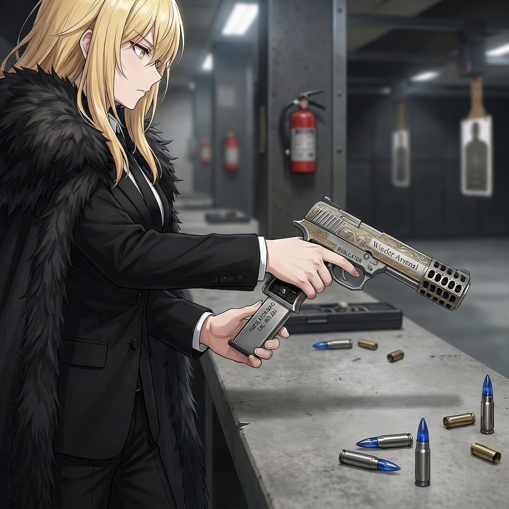 射撃場とエリザベス