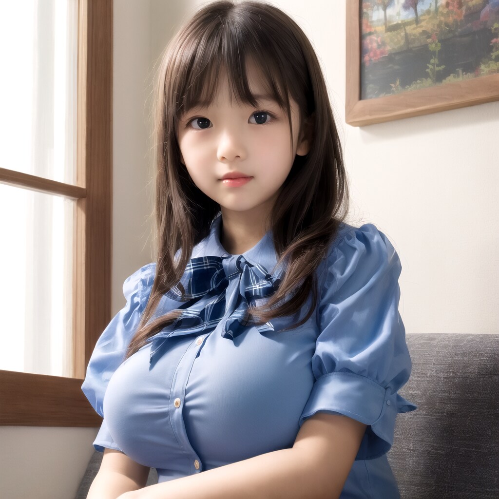 爆乳童顔彼女