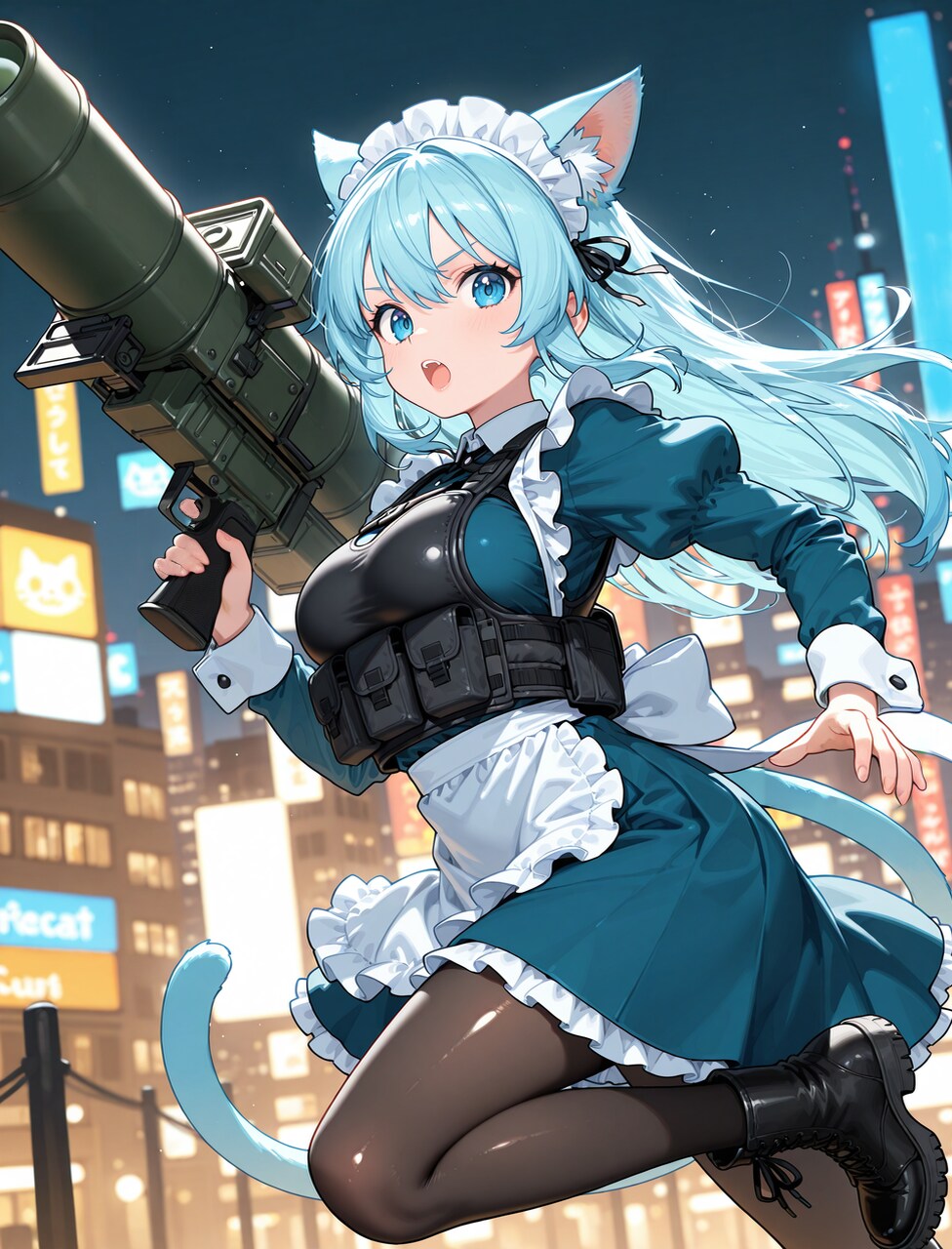 今日のネコ耳メイド防衛隊 2025.2.27
