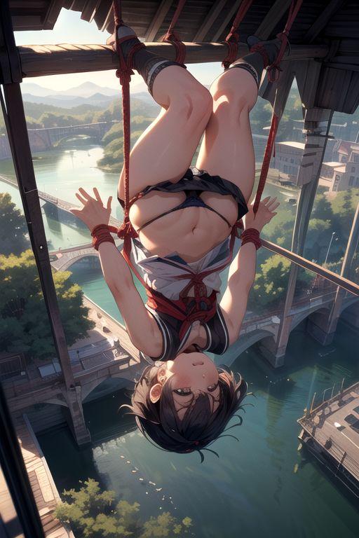 バンジージャンプの画像作りたかったんだが2