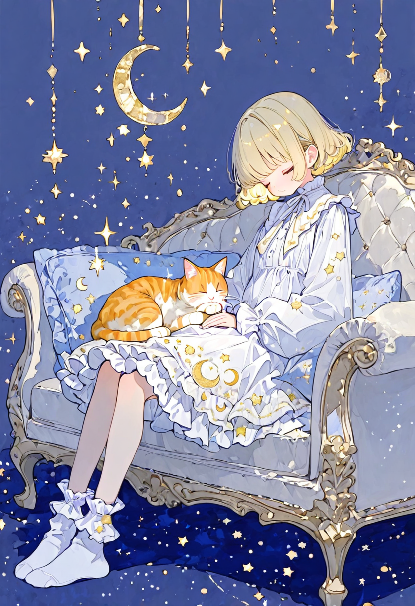 ねことおやすみ | の人気AIイラスト・グラビア