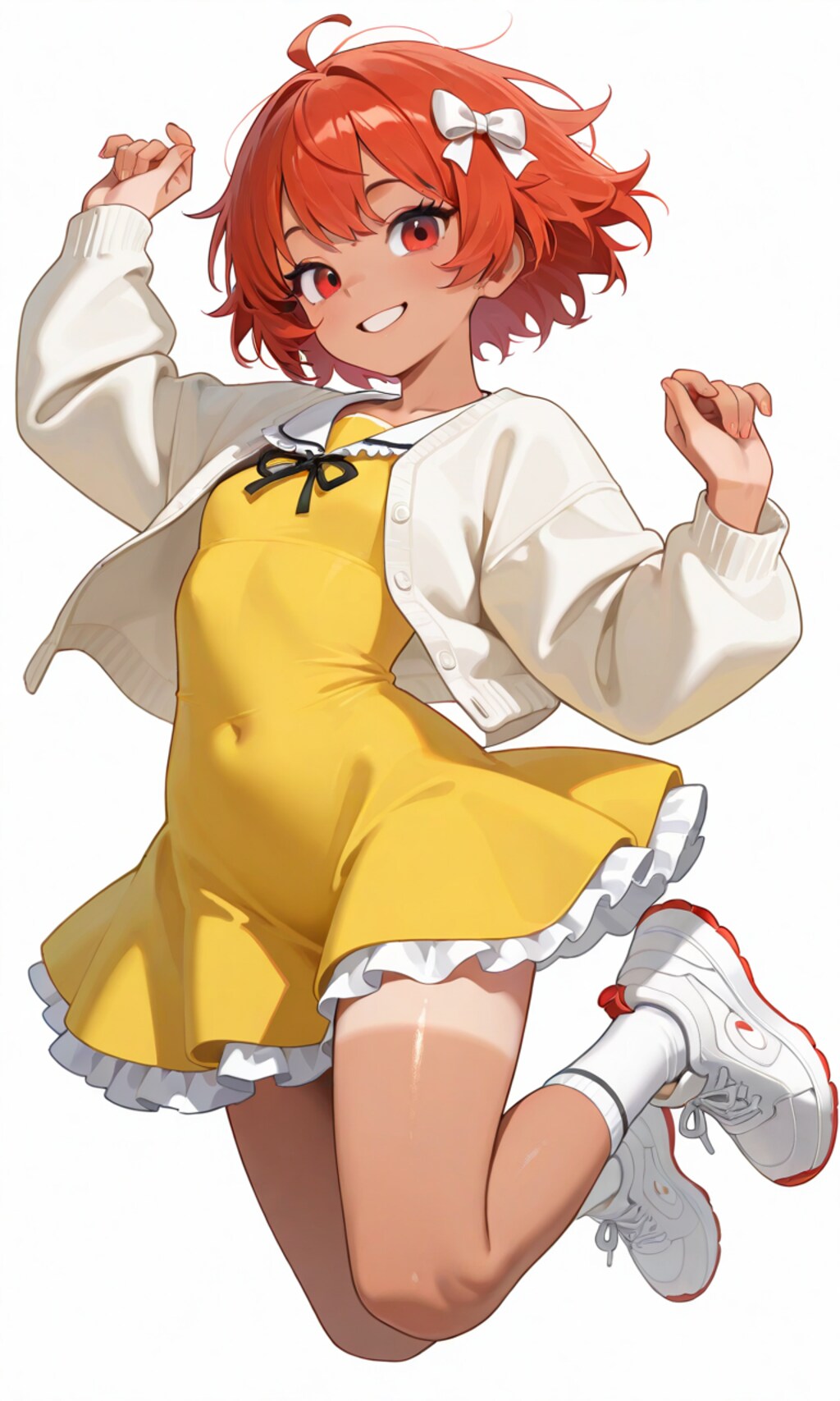 日焼け少女あかねのガーリーファッション
