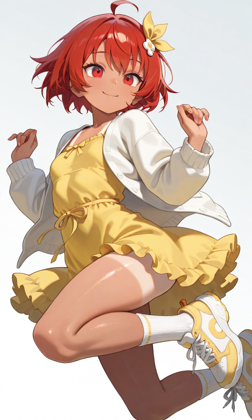 日焼け少女あかねのガーリーファッション