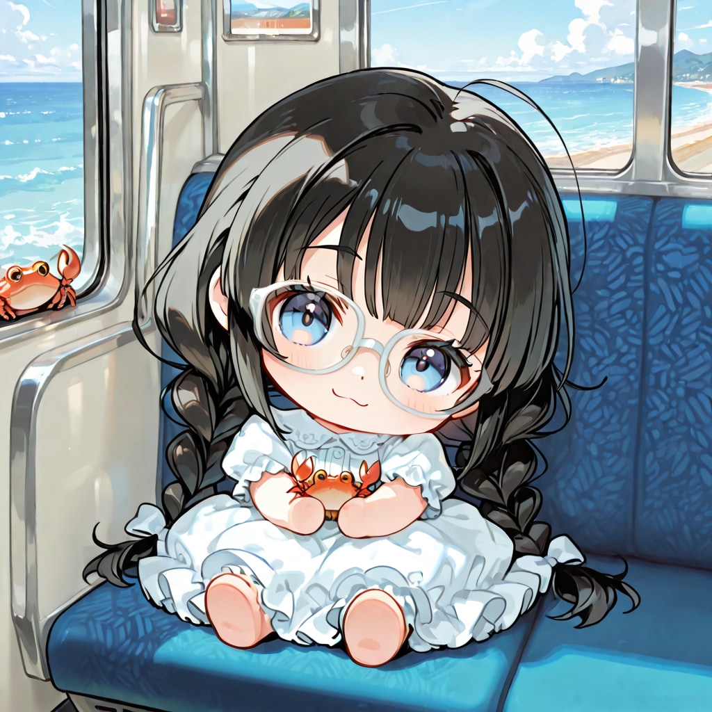 カニさんのくにへかえる