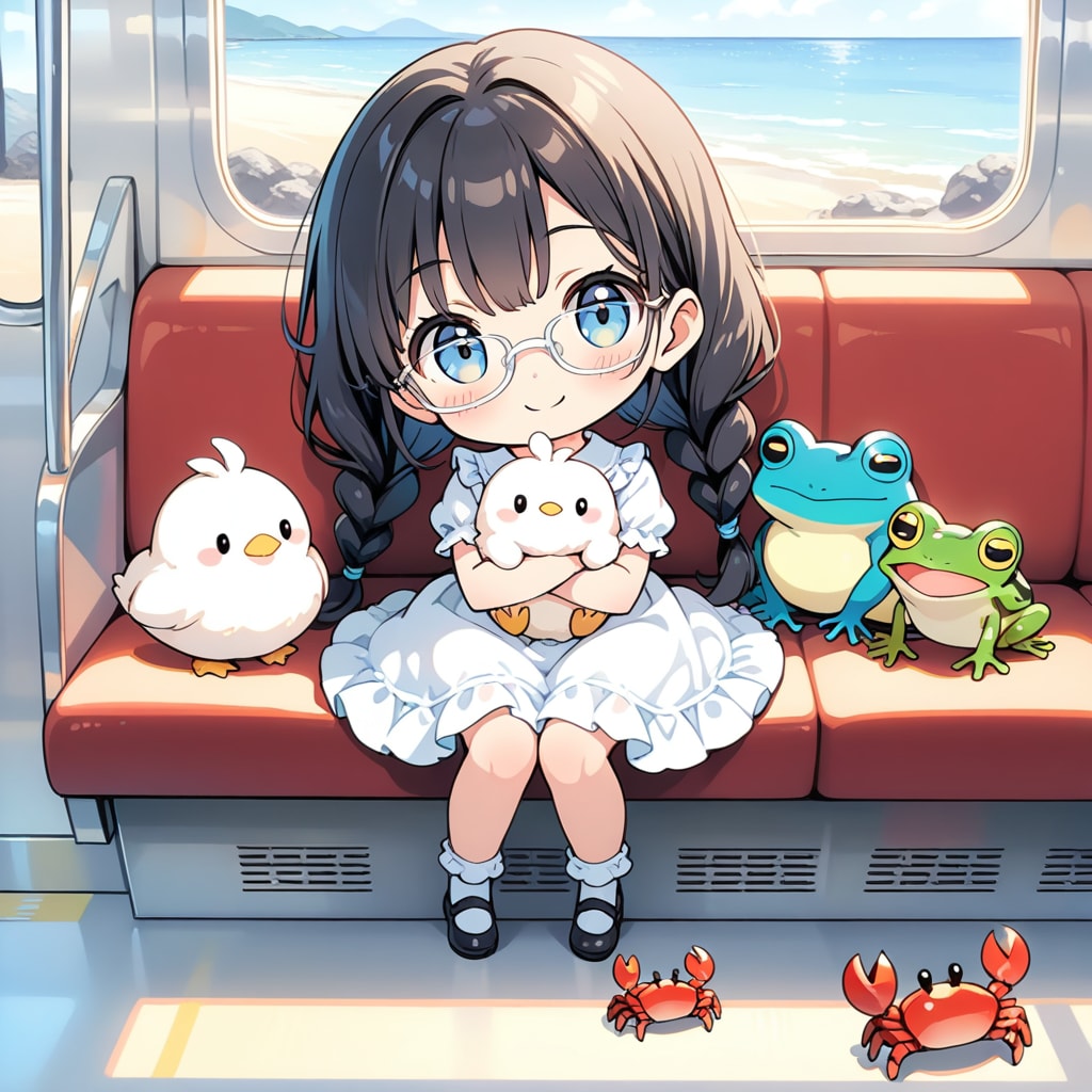 カニさんのくにへかえる