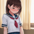 放課後の教室でこっそりオナニー【制服少女角オナ】 4枚目