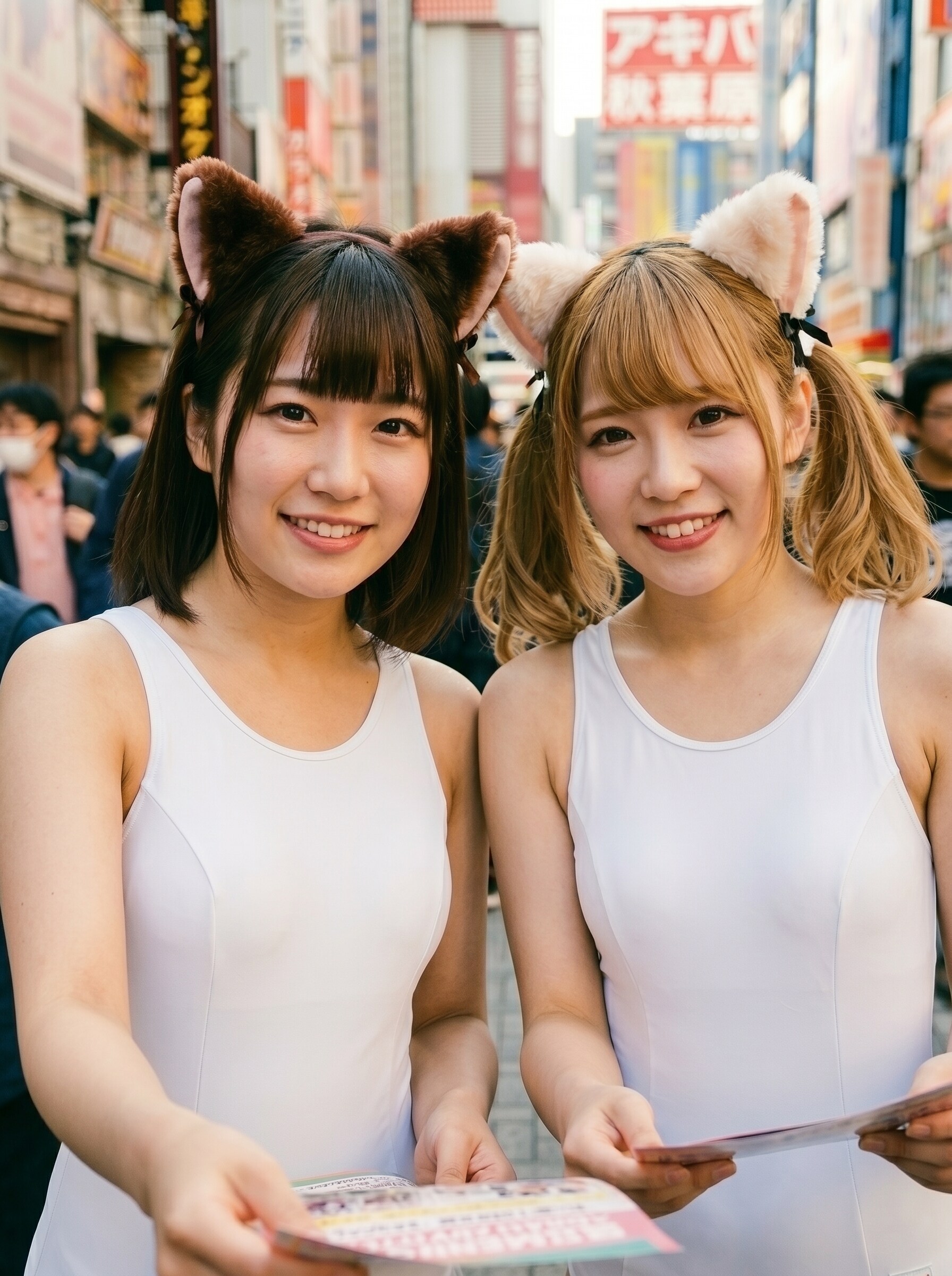 ネコミミ水着