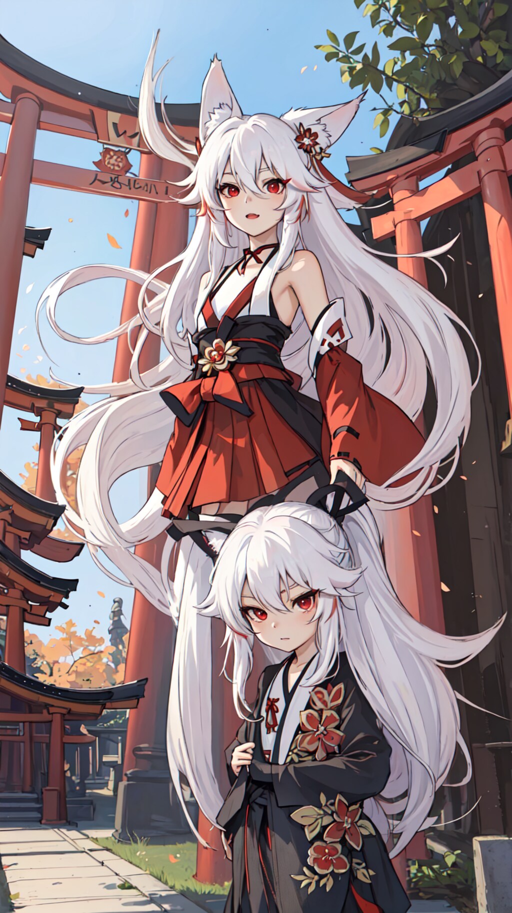 巫女きつね