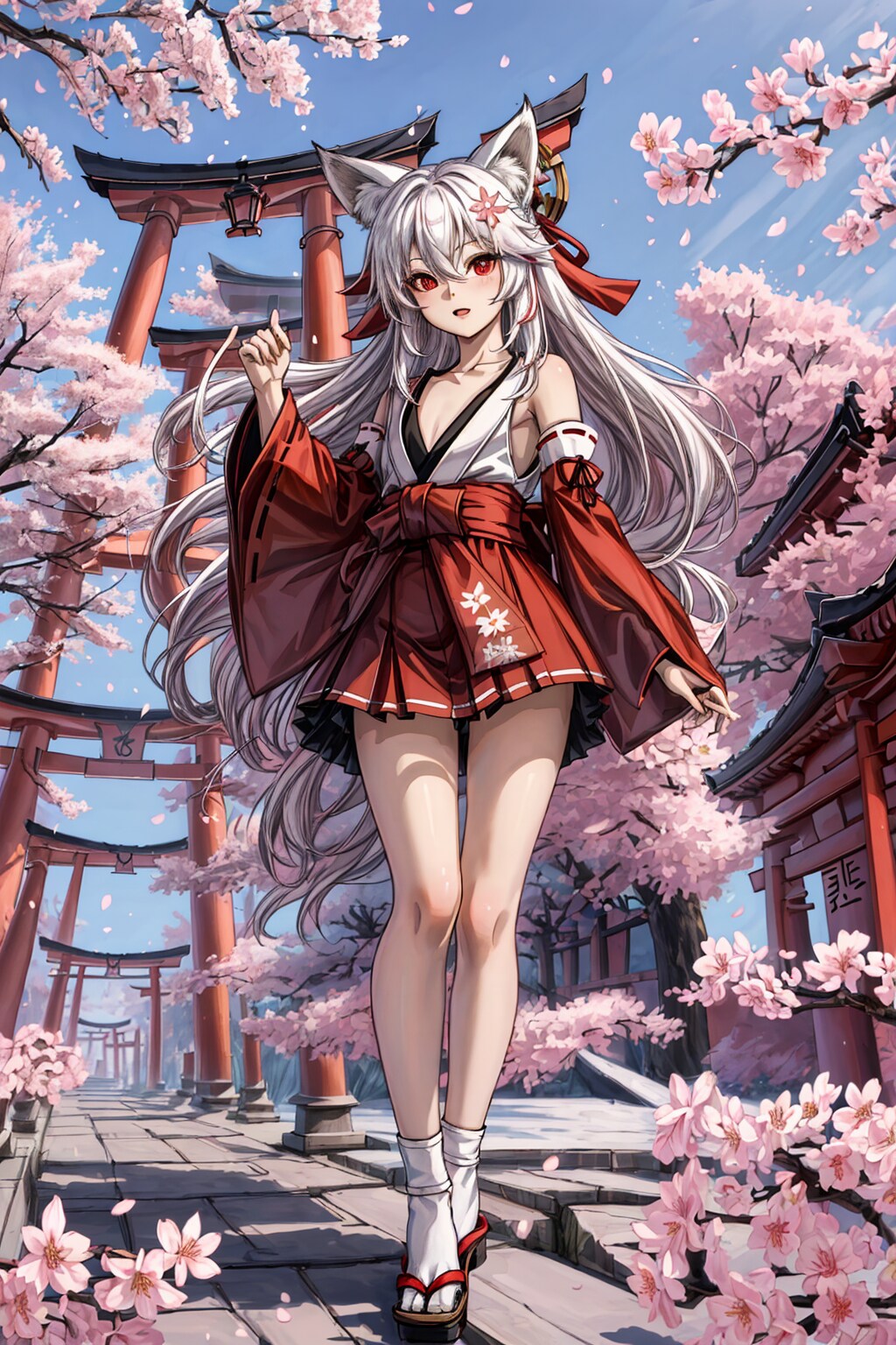 巫女きつね