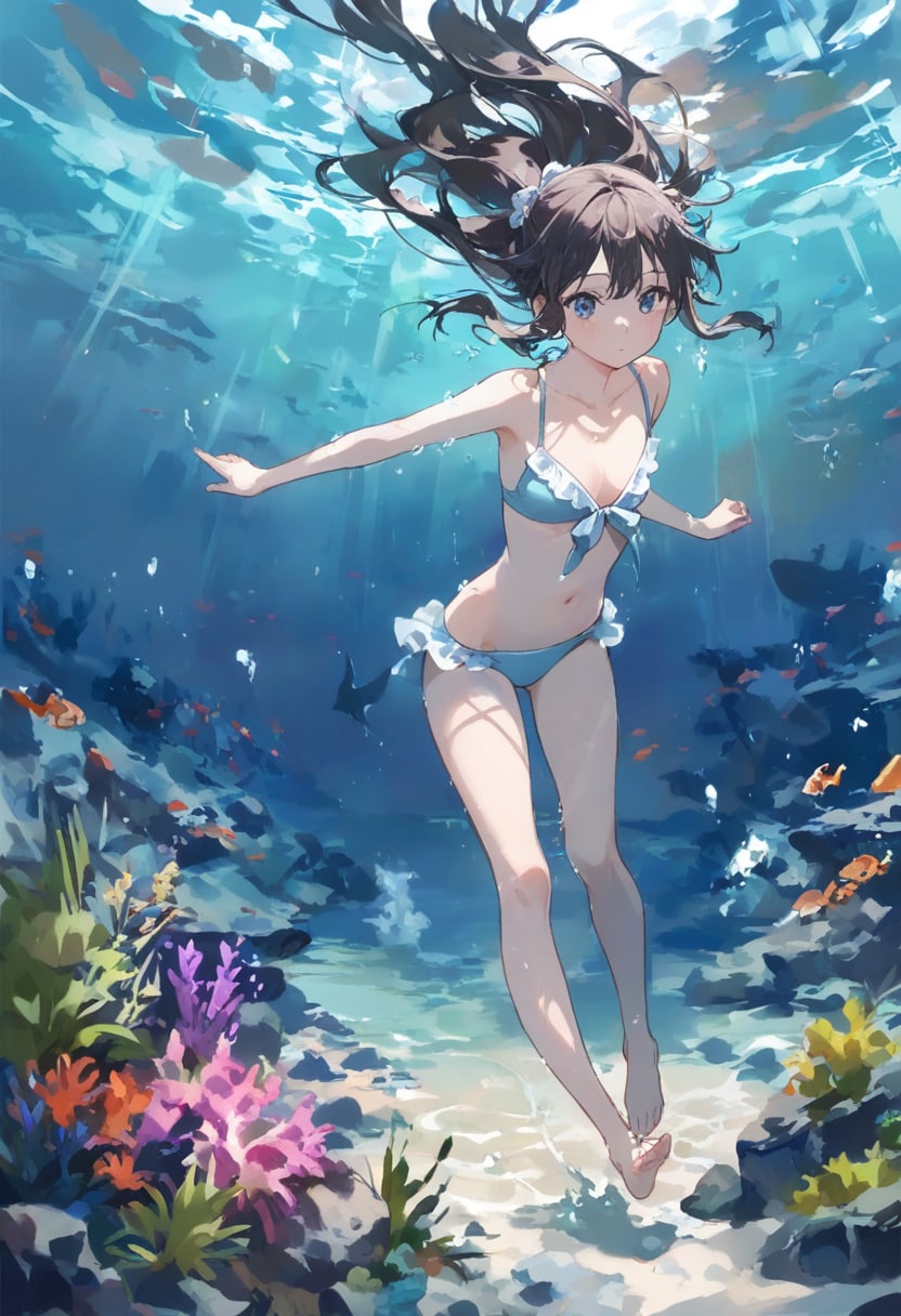 under the sea(水彩タッチ)(7)