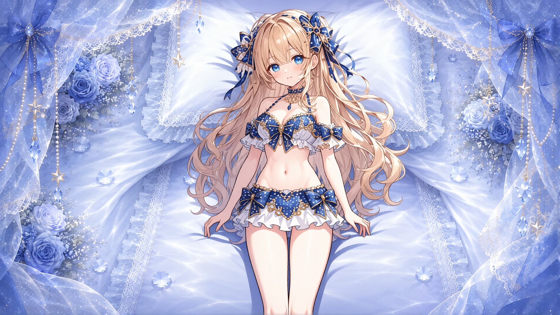 金髪少女と水着　その10-2