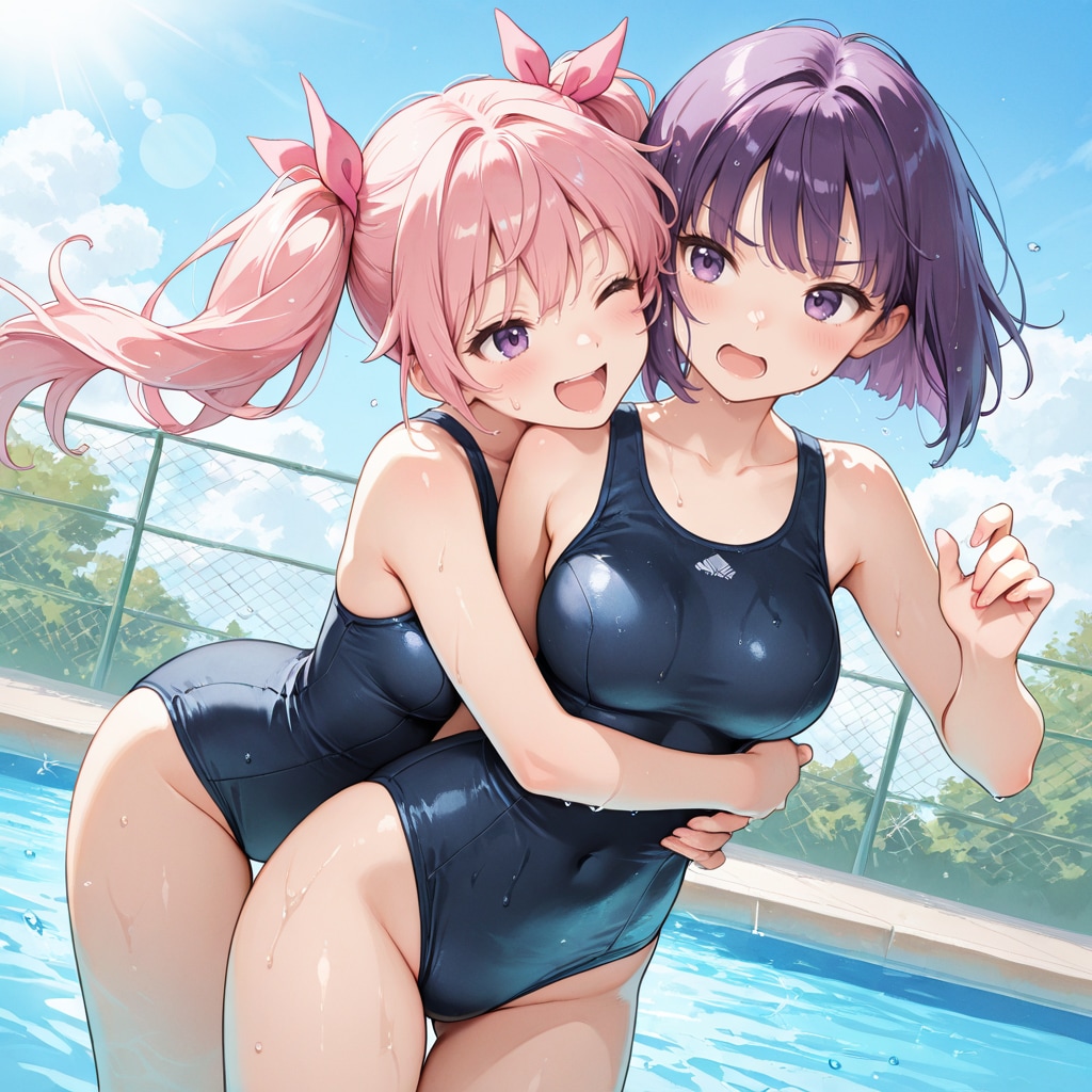 ２人は仲良し