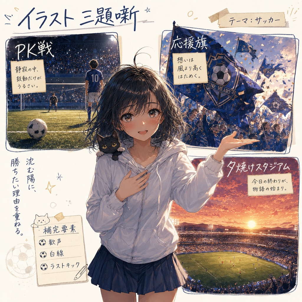 三題噺 サッカー