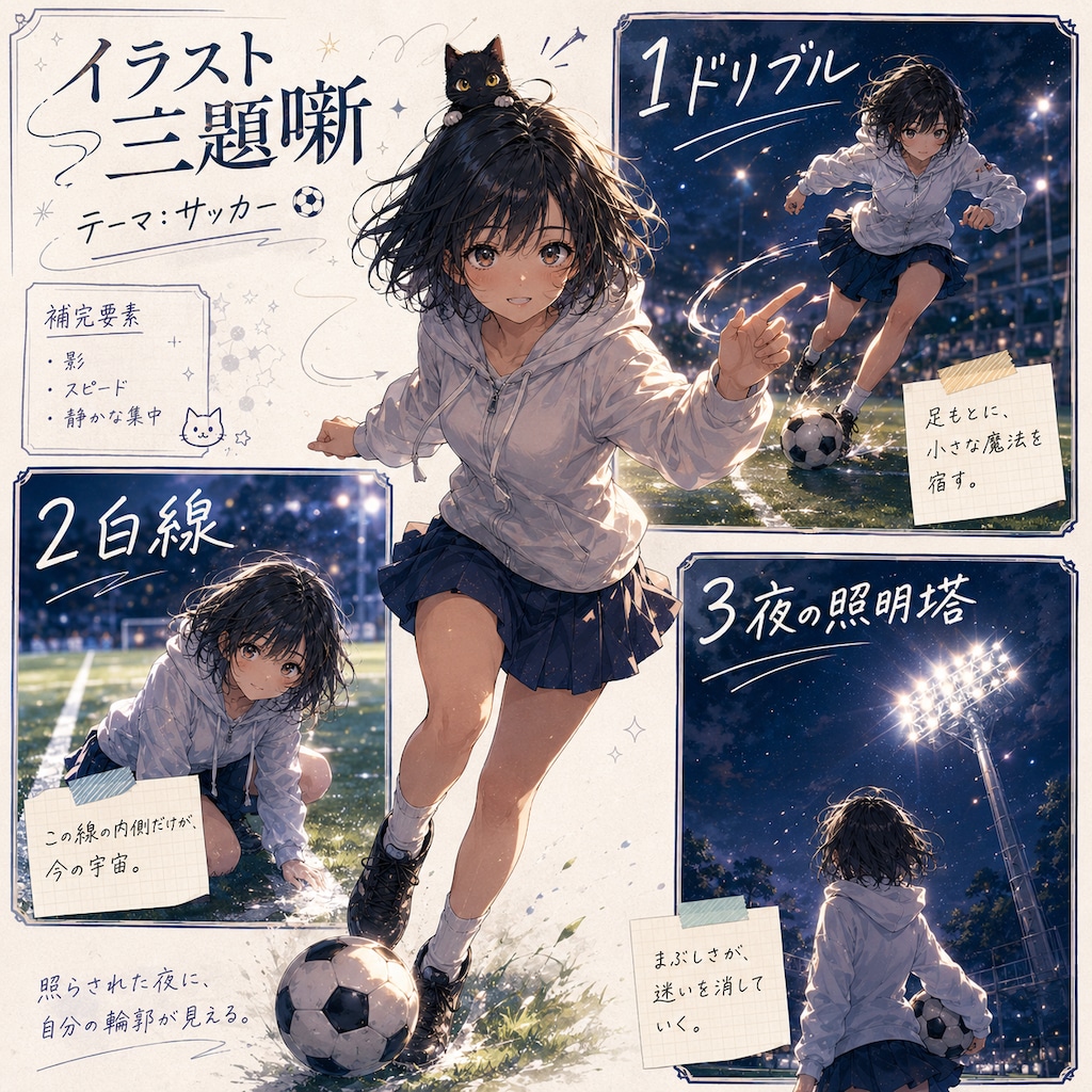 三題噺 サッカー