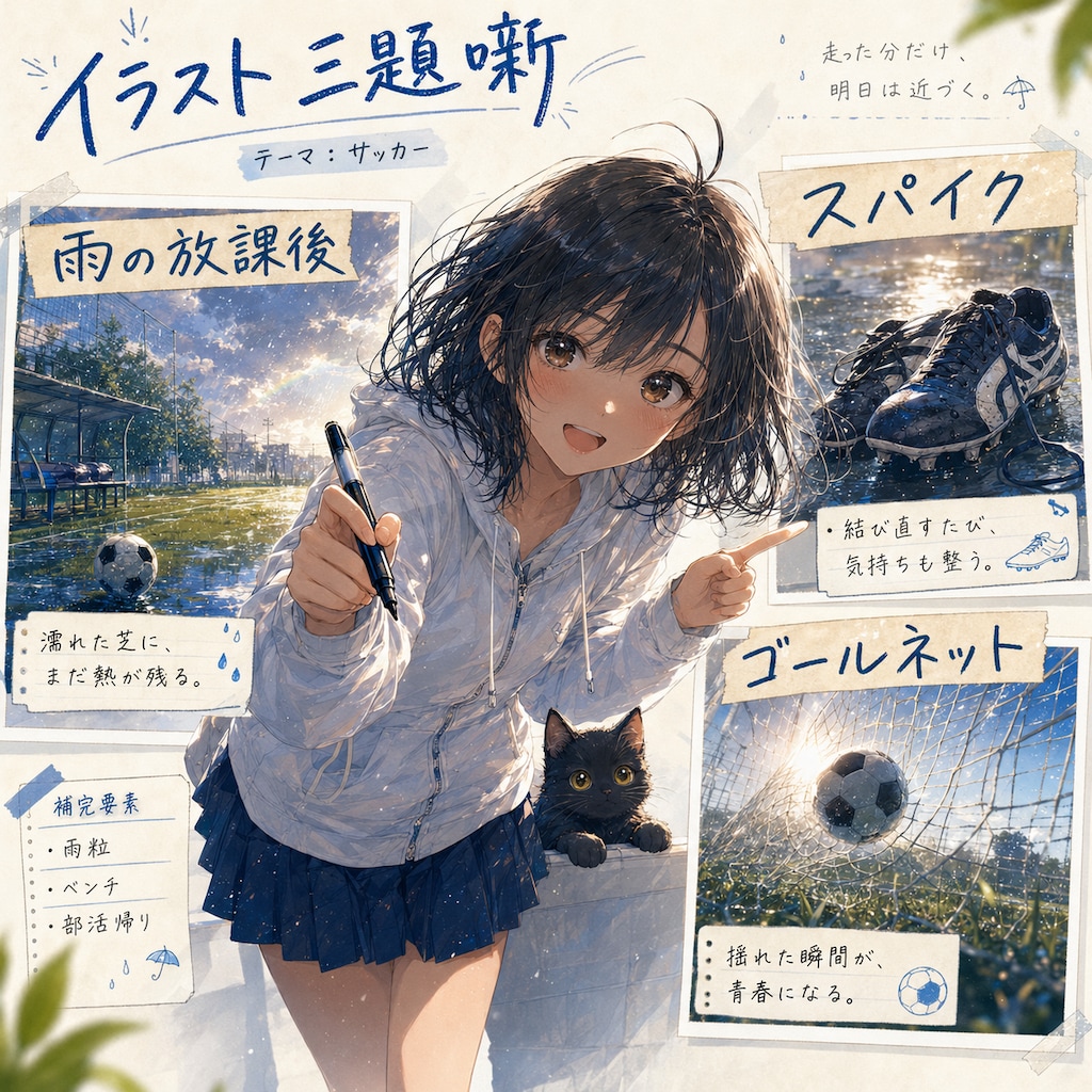 三題噺 サッカー