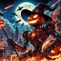 巨大ハロウィンロボット 4枚目