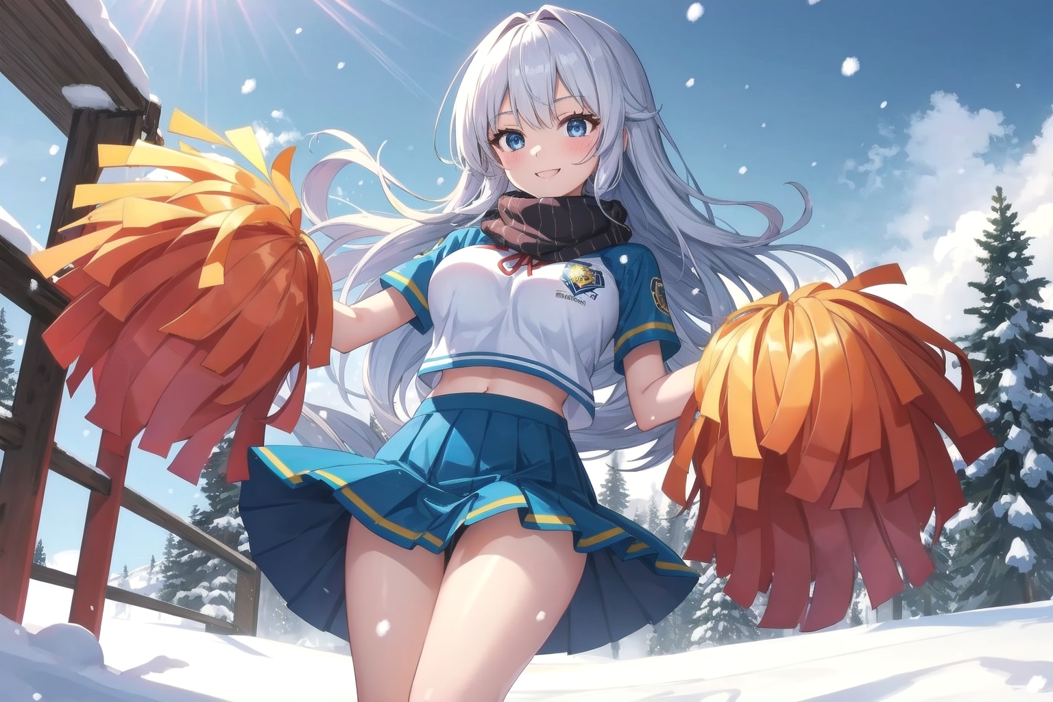チアガール　ースキー場 Ver.02ー