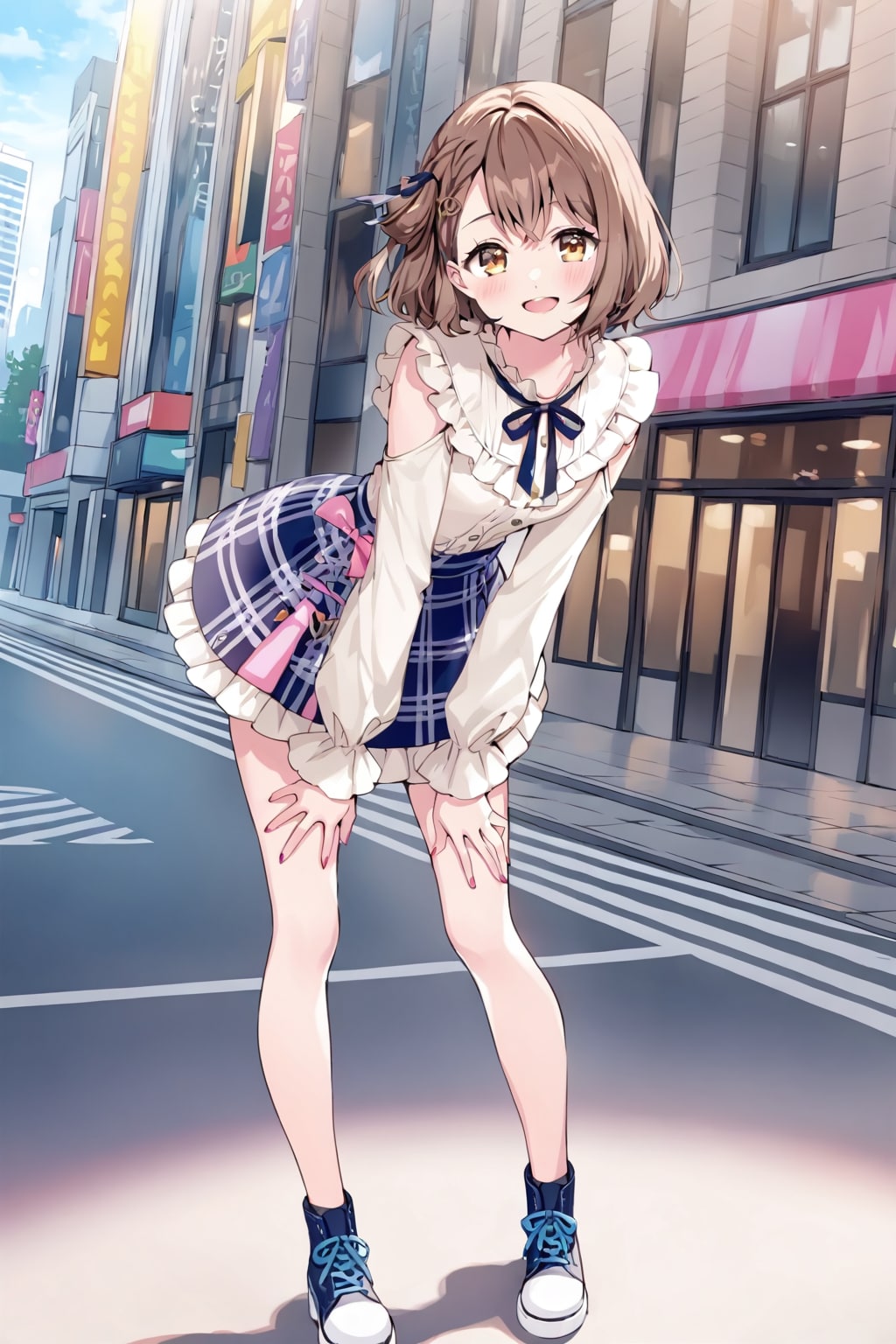 待った？