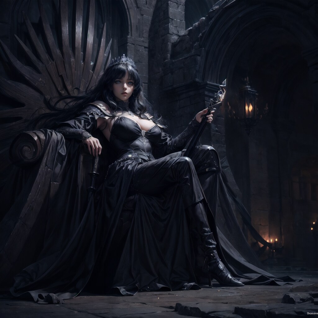 The Queen of Darkness awaits in the depths.