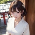 着物美少女シリーズ② 2枚目