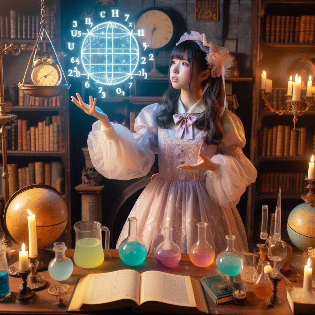 魔方陣を操るリケジョの魔法使い