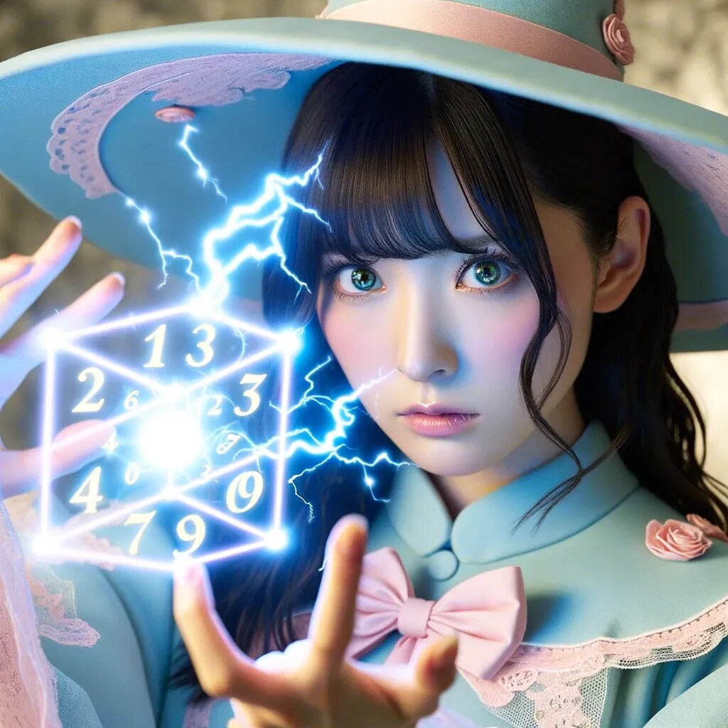 魔方陣を操るリケジョの魔法使い