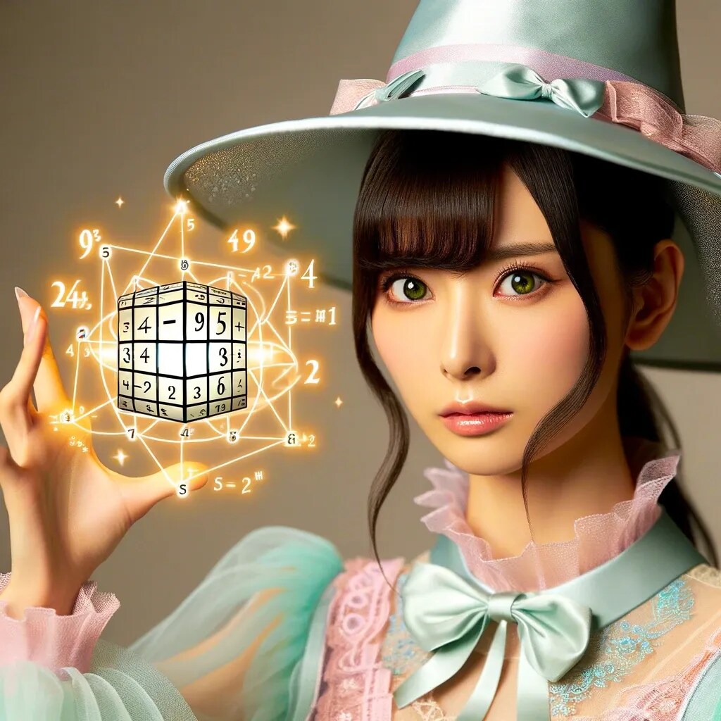 魔方陣を操るリケジョの魔法使い