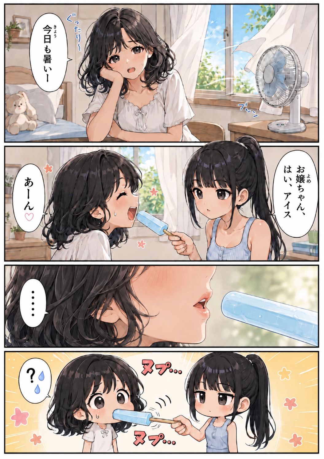 この口がなー…。