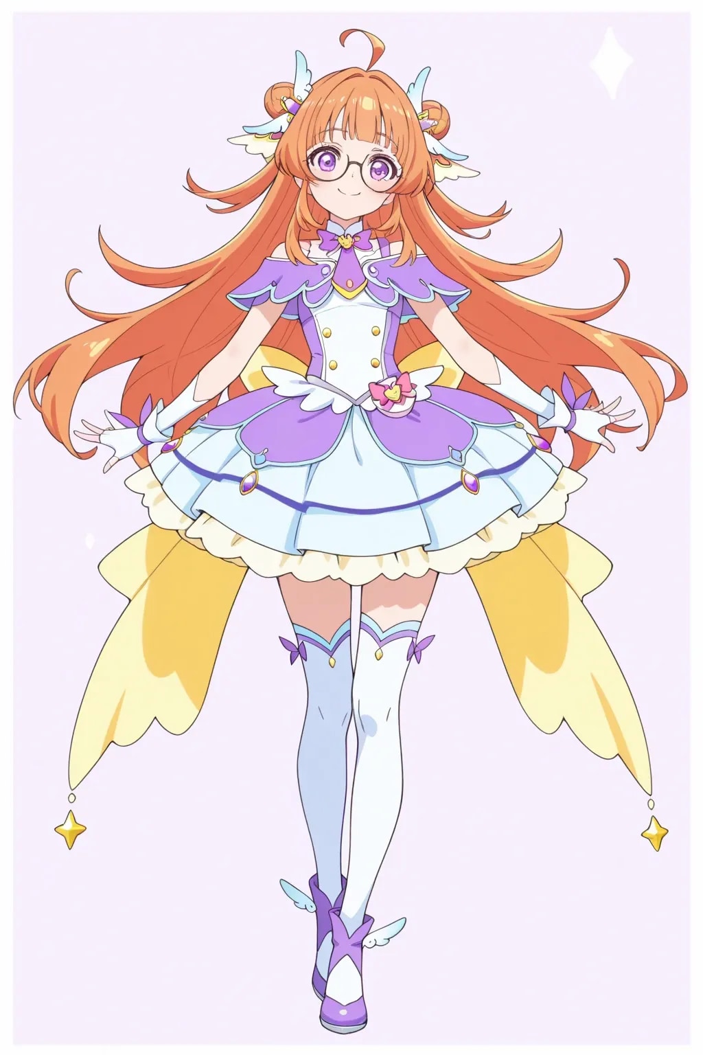ふたばはプリキュア[全身像]《名探偵ペルソナ！SeaArt》