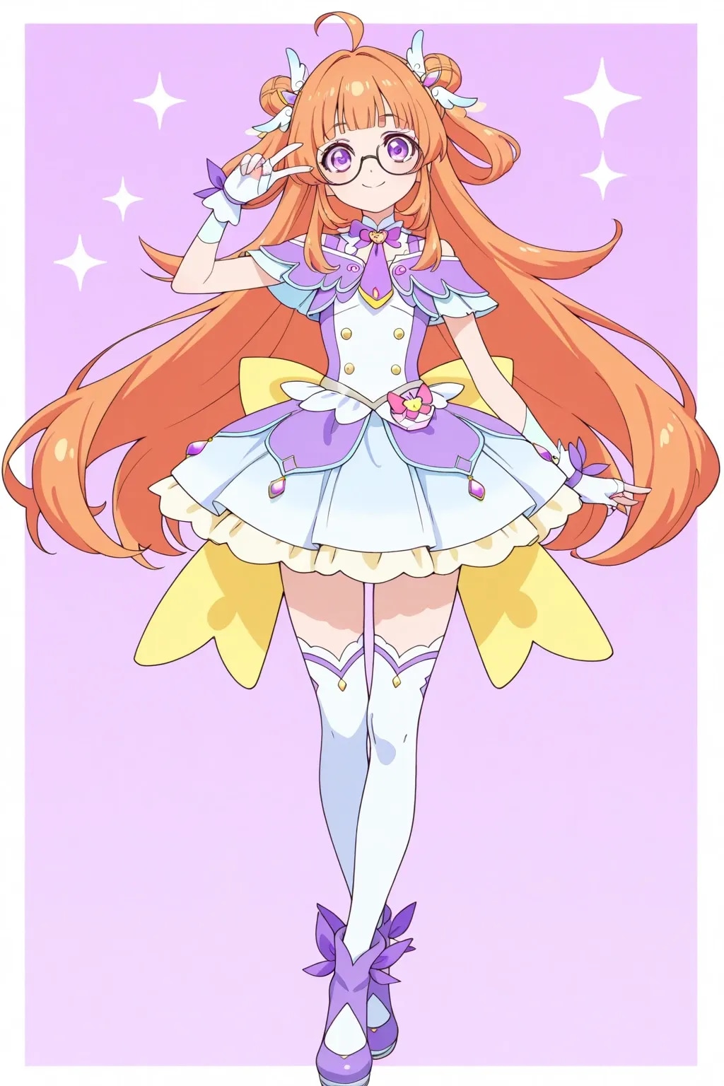 ふたばはプリキュア[全身像]《名探偵ペルソナ！SeaArt》