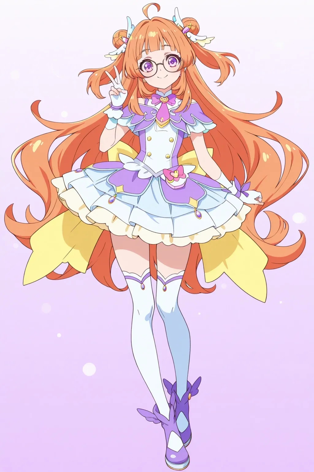 ふたばはプリキュア[全身像]《名探偵ペルソナ！SeaArt》