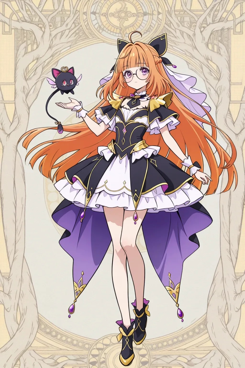ふたばはプリキュア[全身像]《名探偵ペルソナ！SeaArt》
