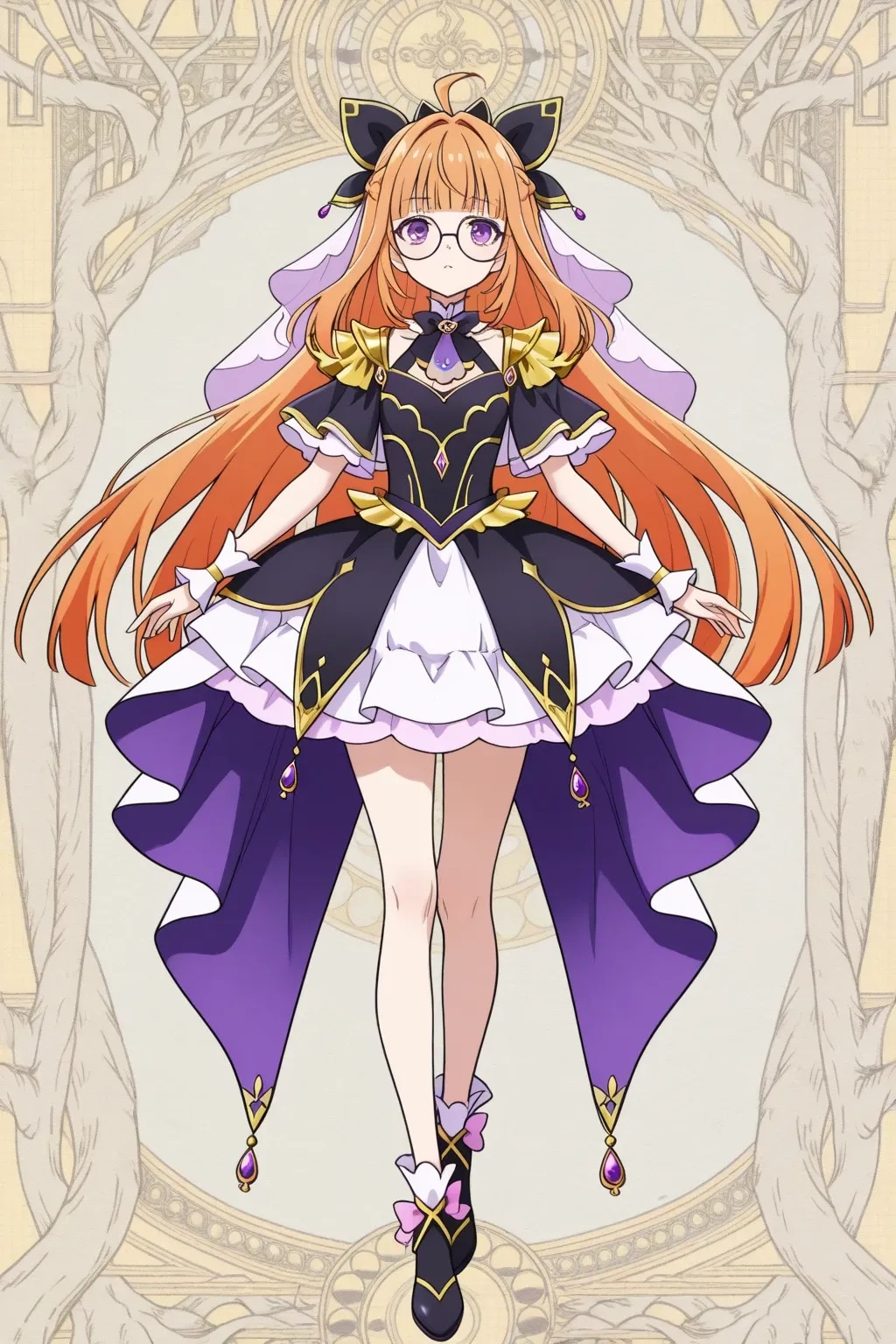 ふたばはプリキュア[全身像]《名探偵ペルソナ！SeaArt》
