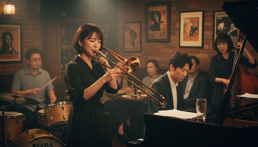 熱狂のJAZZナイト！トロンボーンと私